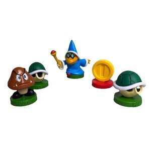 Nintendo Super Mario Bros Chess Set Replacement Piece Koopa Goomba Cake Toppers